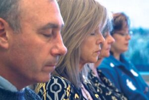 People meditating using Transcendental Meditation People Meditating